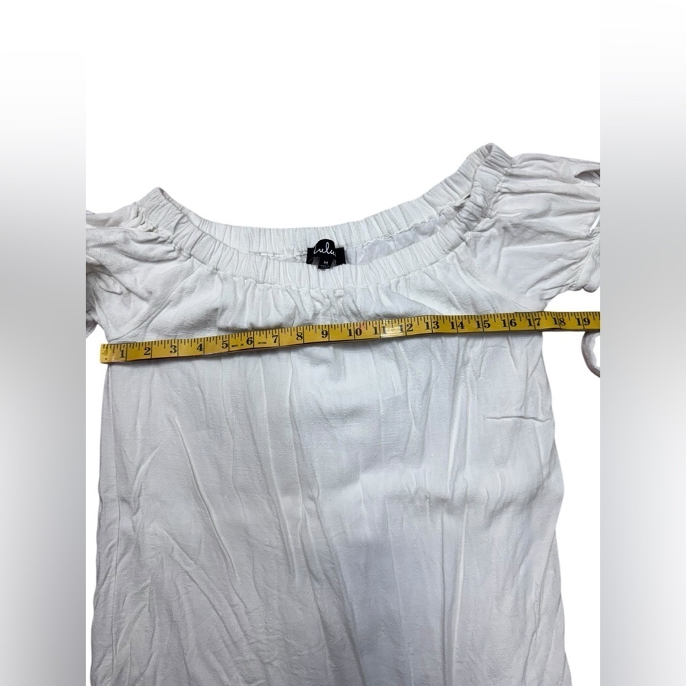 Lulus. White Blouse - Picture 10 of 10